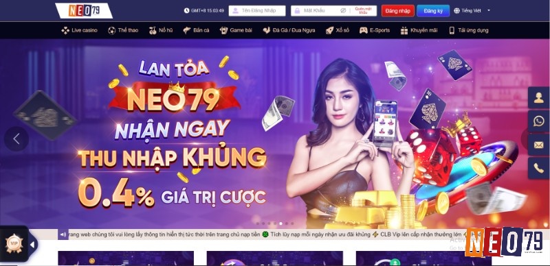 Tham gia chơi bầu cua tôm cá online tại nhà cái Neo79 nhé