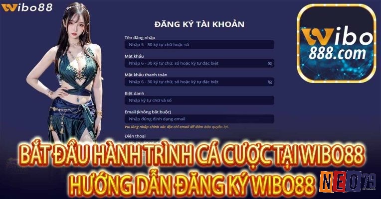 Cách đăng ký tài khoản hướng dẫn đăng nhập Wibo88 đơn giản