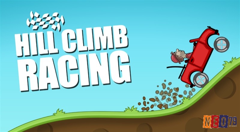 Giao diện Game Hill Climb Racing đơn giản nhưng độc đáo