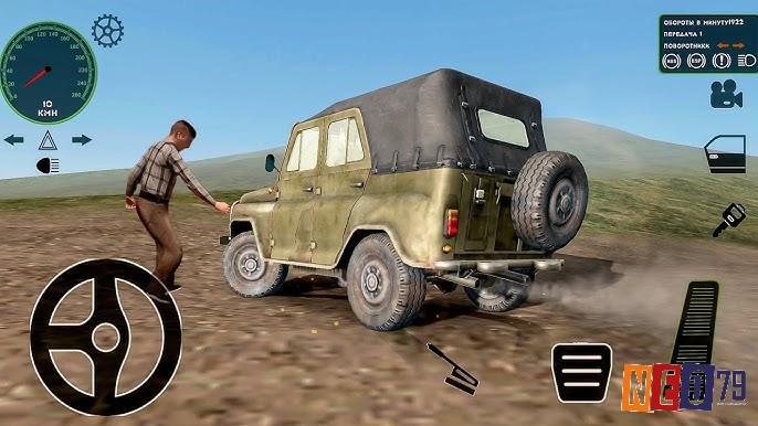 Russian Military Truck cung cấp hai góc nhìn cho game thủ