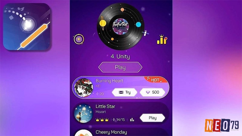 Game Dot n Beat khá nhẹ nên hầu như dòng máy nào cũng tải và chơi được