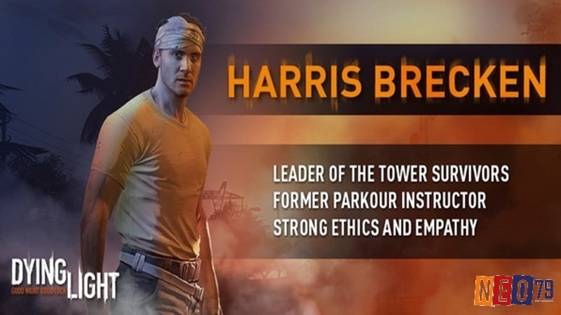 Harris Brecken là một bảo vệ kiêm cựu huấn luyện viên Parkour