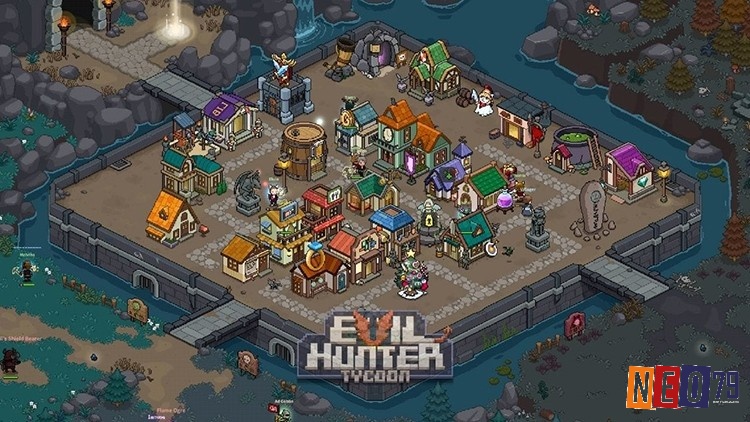 Game Evil Hunter Tycoon gây ấn tượng với phong cách thiết kế đồ họa 8-bit