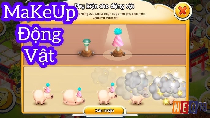 Game Hay Day cung cấp công cụ và đồ trang trí giúp tăng dấu ấn cá nhân của người chơi