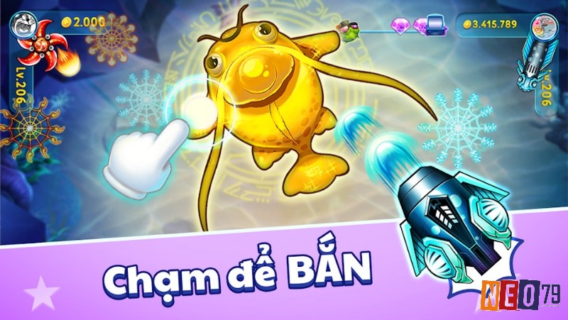 Đồ họa game iCa Ban Ca ZingPlay được chăm chút rất kỹ lưỡng