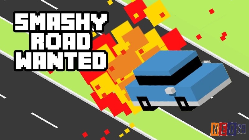 Với hệ thống đồ họa pixel art của Game Smashy Road Wanted ấn tượng độc đáo