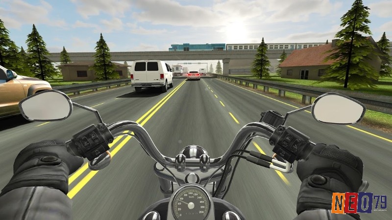 Traffic Rider là game cóhệ thống chế độ chơi đa dạng