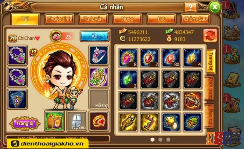 Giới thiệu game mobile lậu hấp dẫn đáng để chơi nhất trên NEO79