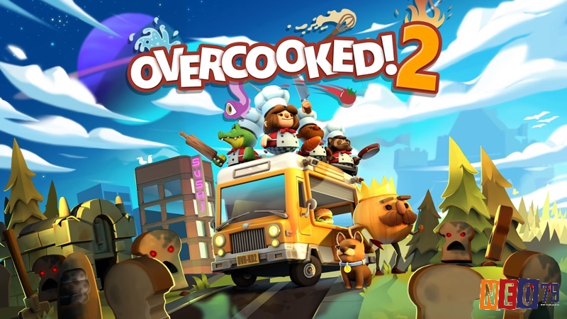 Overcooked! 2 có đồ hoạ vô cùng đẹp mắt và sống động thu hút người chơi