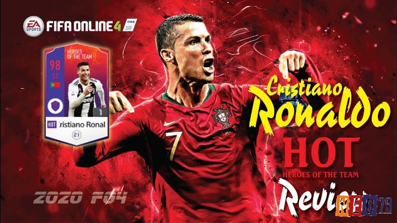 Top cầu thủ fo4 được dùng nhiều nhất hàn - Cristiano Ronaldo mùa HOT